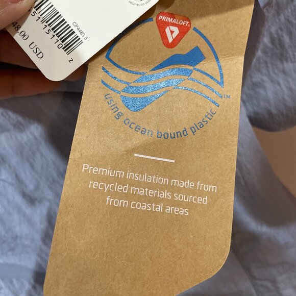 Free People Billie Boxy Lightweight Insulated Jacket Medium Large NWT - Picture 5 of 11